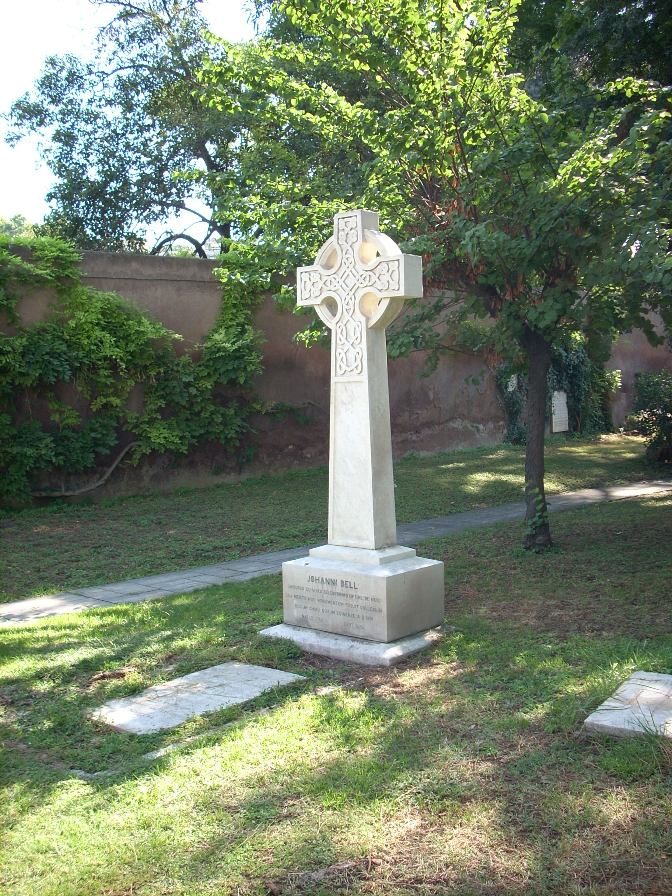 John Bell's tomb, Protestant Cemetery, Rome - 01.JPG